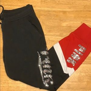 Victoria’s secret pink bling sweats